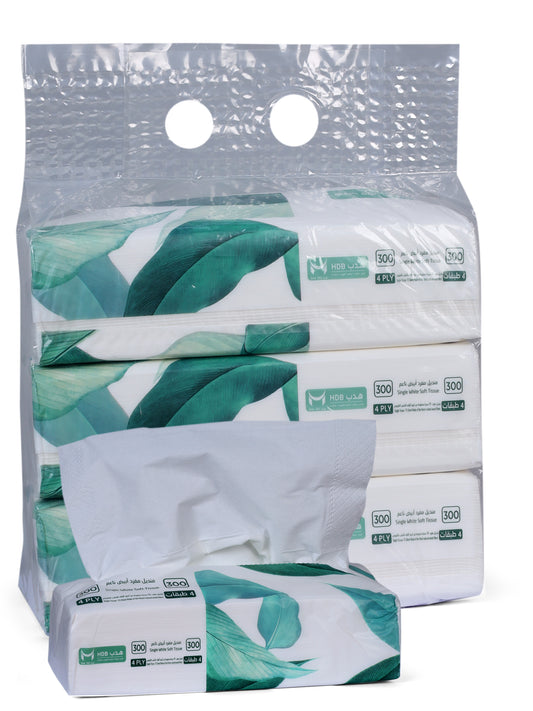 Facial Tissue 4ply 300 Sheets( 300X3)72 packs