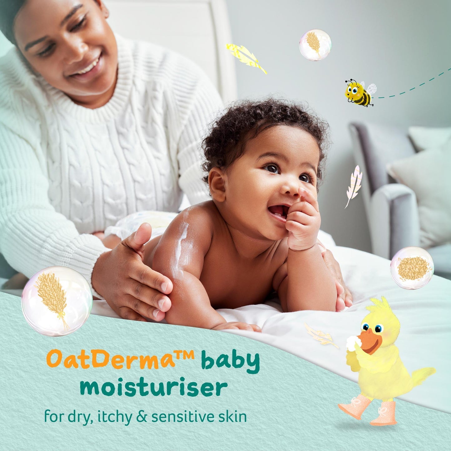 Baby OatDerma Moisturiser, Fragrance-Free 200ml