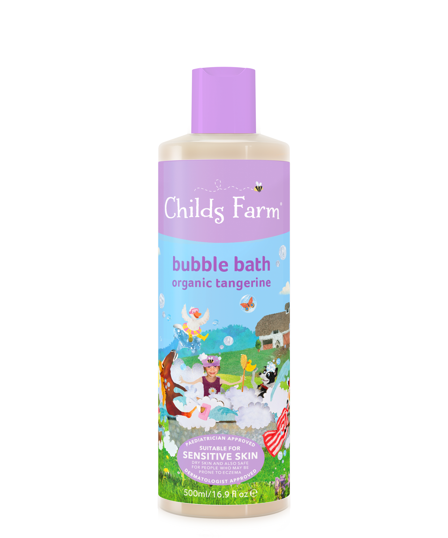 Bubble Bath Organic Tangerine 500ML