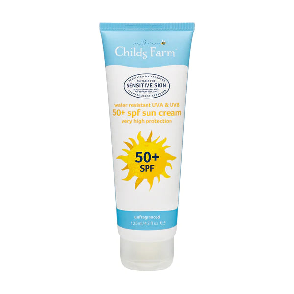 50+ SPF Sun Cream Fragrance-Free 125ML